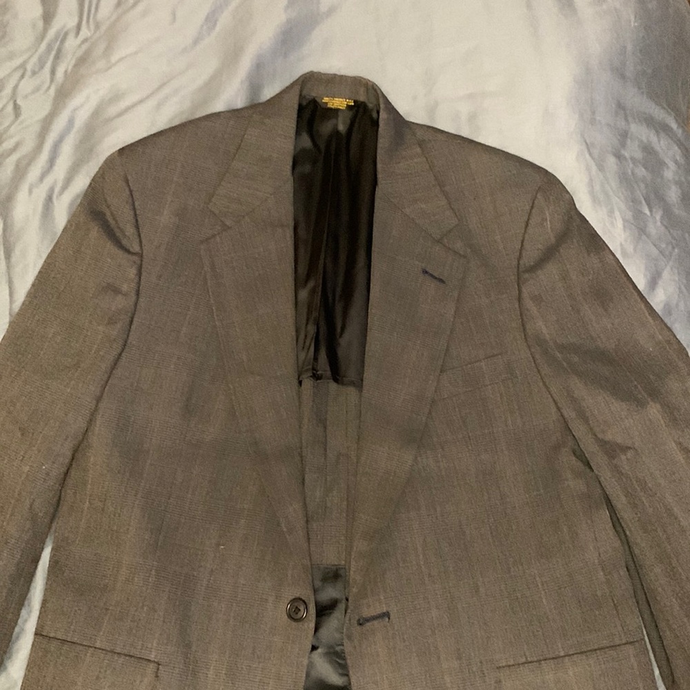 Grey suit